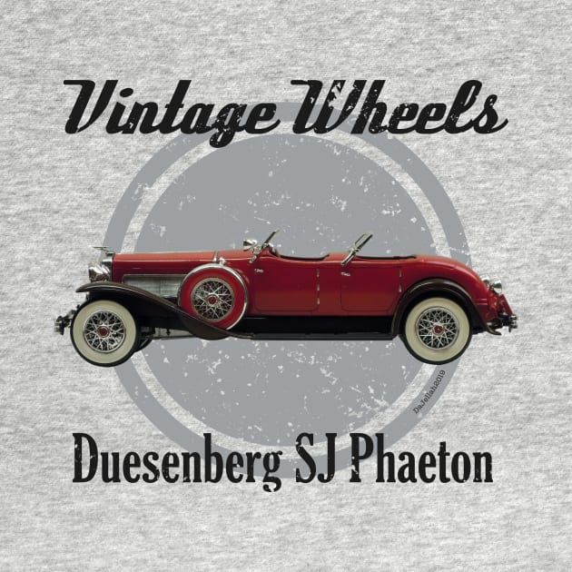 Vintage Wheels - Duesenberg SJ Roadster by DaJellah